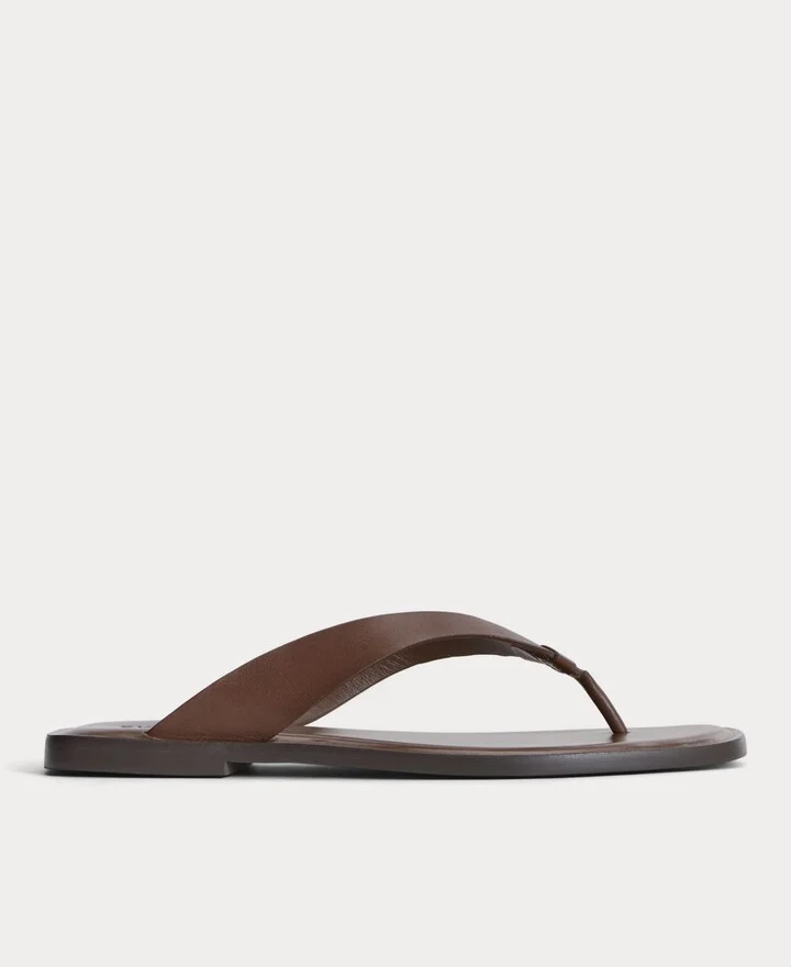 The Leather Flip Flop