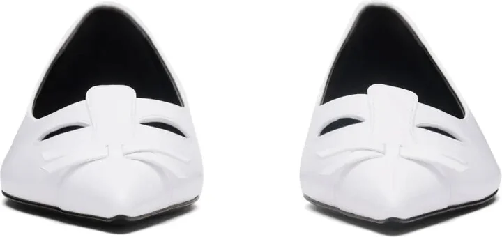 The Leather Kat ballerina flats - Image 3