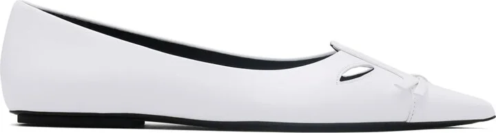 The Leather Kat ballerina flats