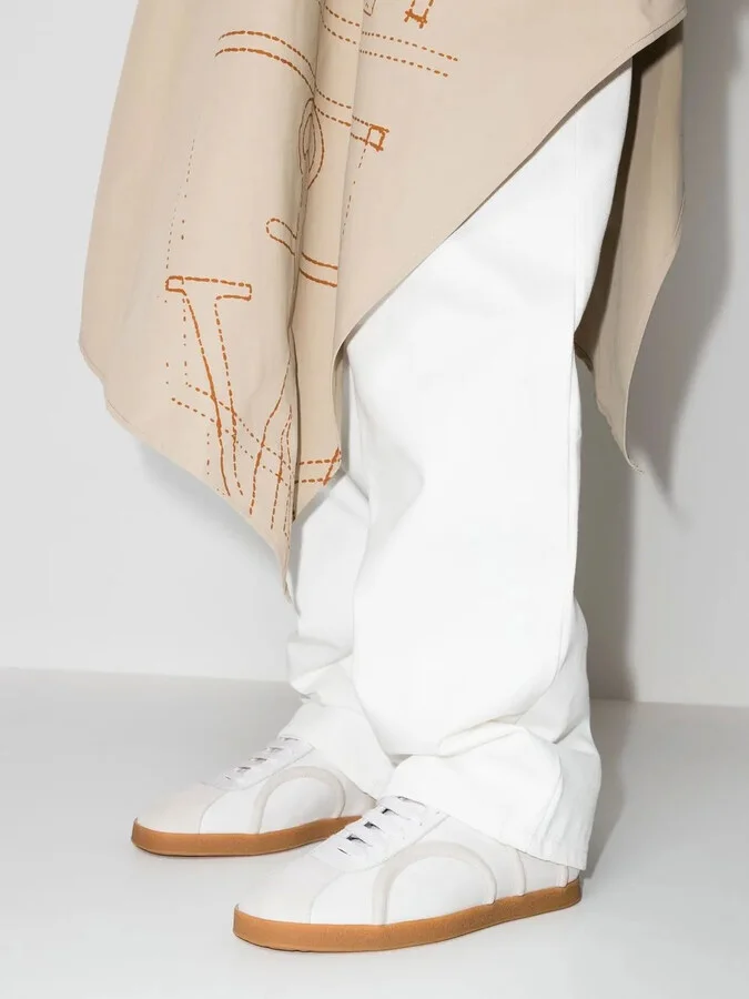 The Leather low-top sneakers - Image 4