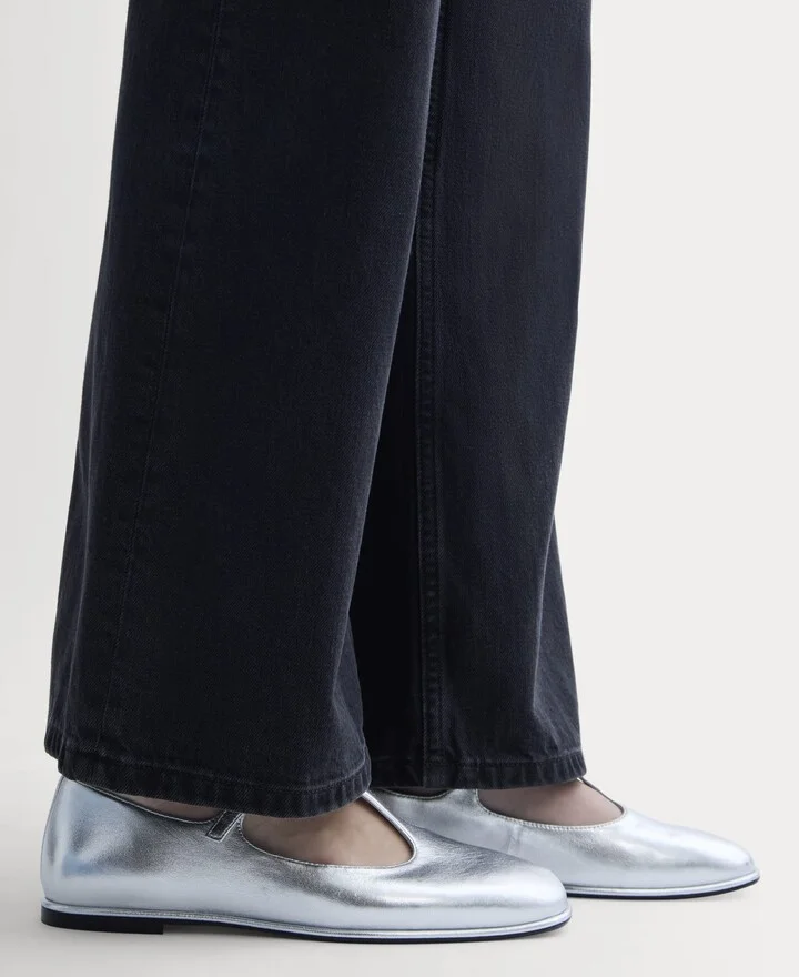 The Leather T-Strap Flat - Image 2
