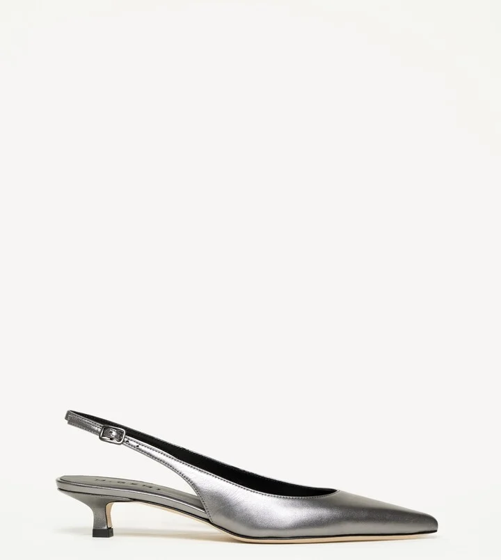 Gunmetal Nappa
