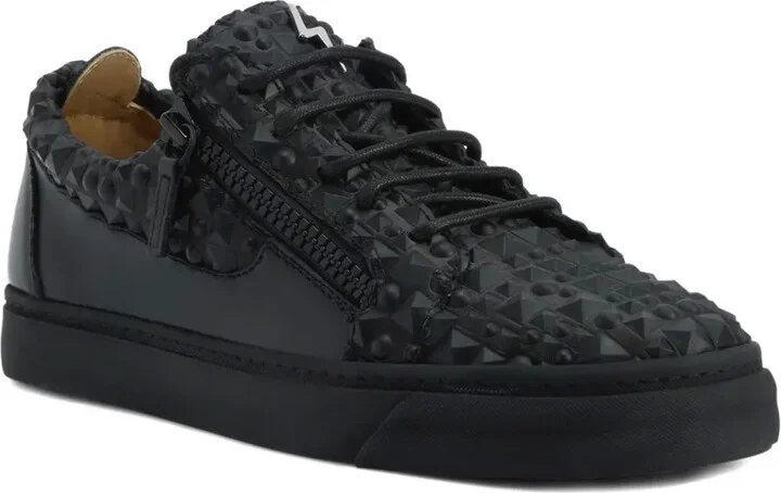 The Manhattan stud-embellished sneakers - Image 2