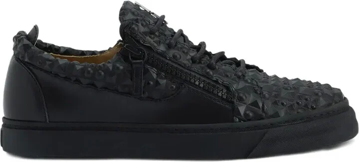 The Manhattan stud-embellished sneakers - Image 5