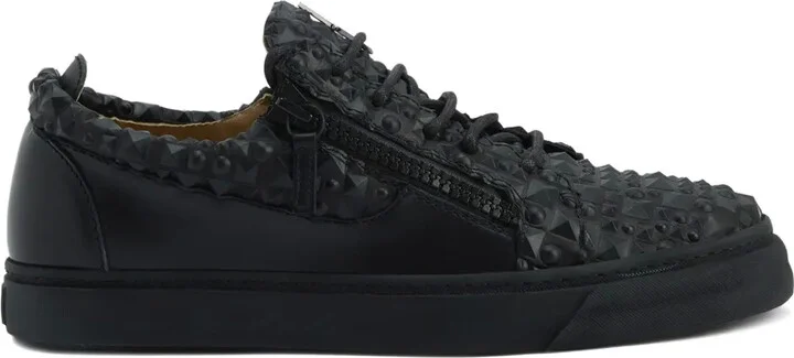 The Manhattan stud-embellished sneakers