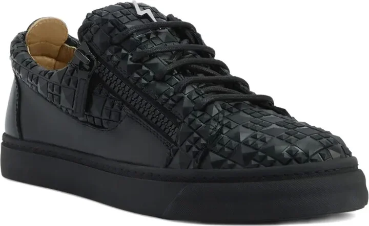 The Manhattan zip-detail woven sneakers - Image 2