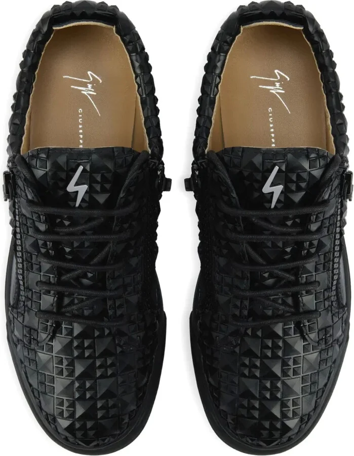 The Manhattan zip-detail woven sneakers - Image 4