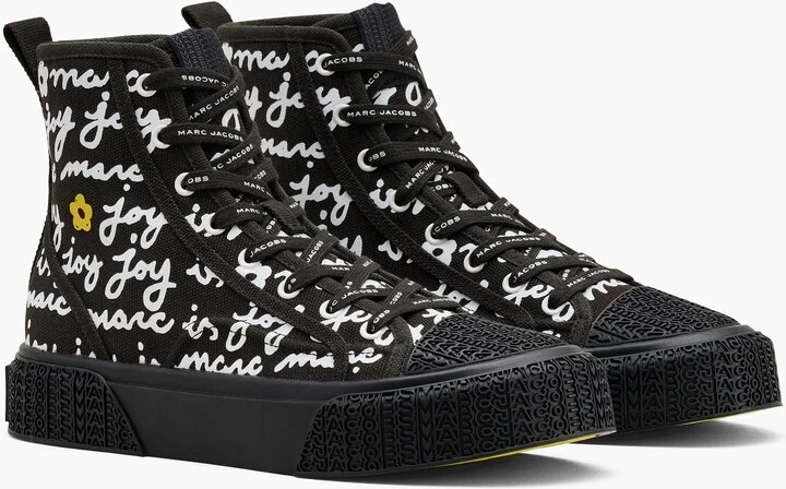 The Marc Is Joy Canvas Sneaker - Black Multi