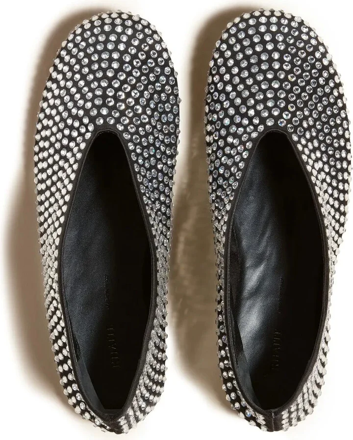 The Marcy rhinestone ballerina shoes - Image 3