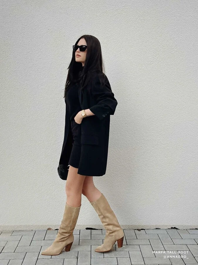 The Marfa Suede Tall Boot - Image 4