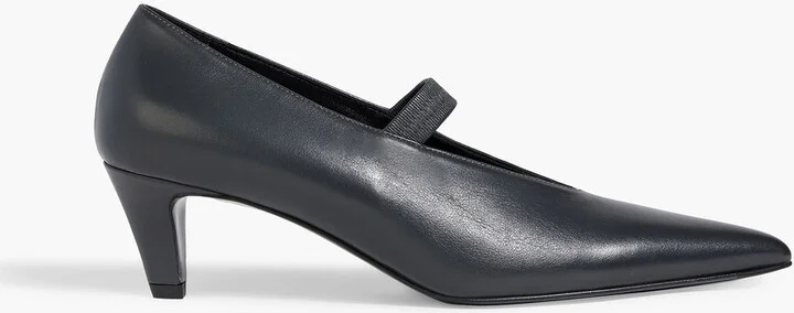 The Mary Jane leather pumps