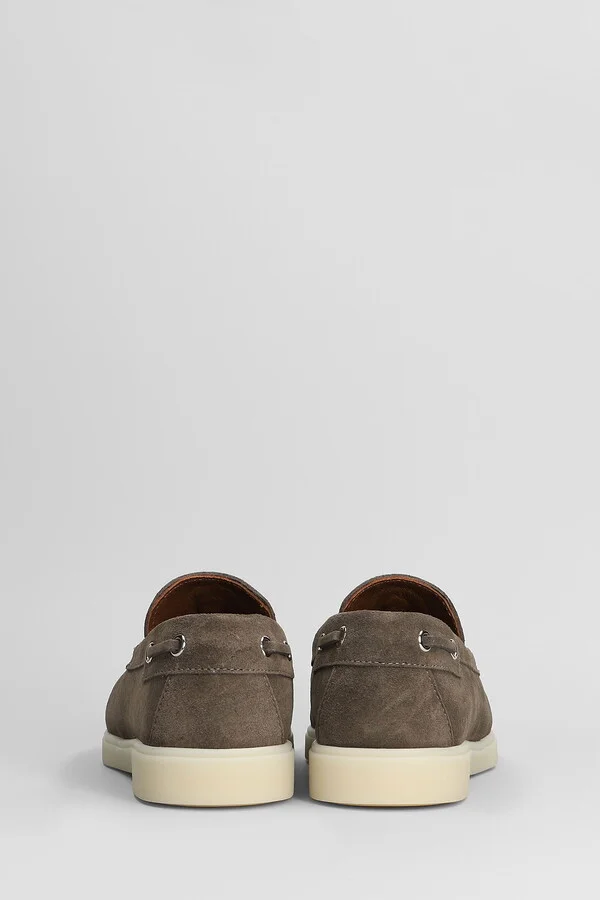 The Maui Loafers In Beige Suede - Image 4