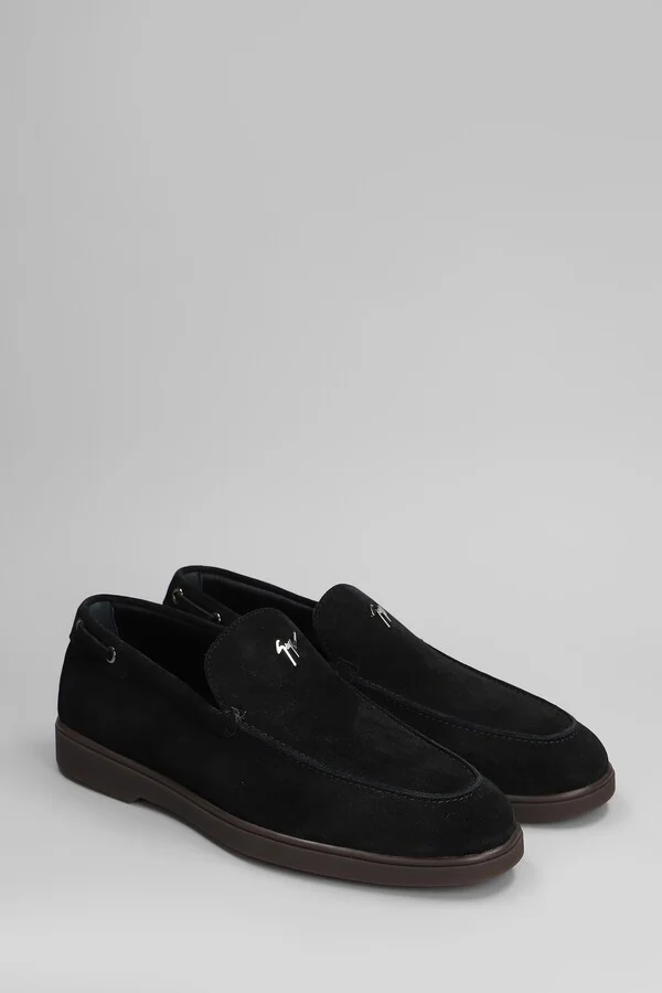 The Maui Loafers In Black Suede - Image 2
