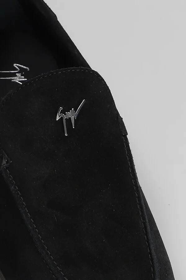 The Maui Loafers In Black Suede - Image 5