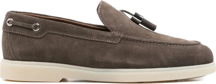 The Maui tassel suede loafers