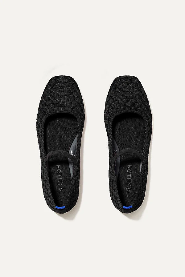 The Max Square Mary Jane Flats