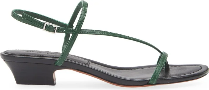 The Maycie Asymmetric T-Strap Sandal - Image 3