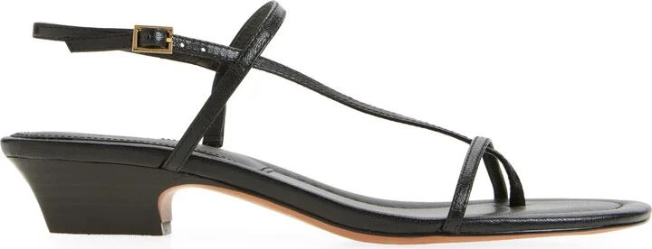 The Maycie Asymmetric T-Strap Sandal - Image 9