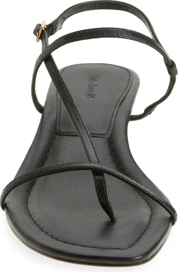 The Maycie Asymmetric T-Strap Sandal - Image 10