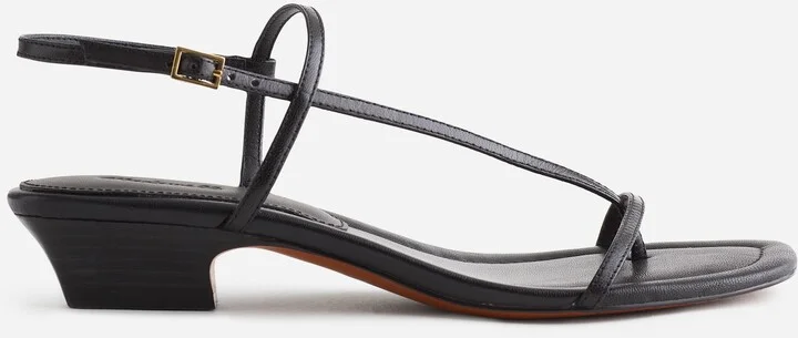 The Maycie Asymmetric T-Strap Sandal