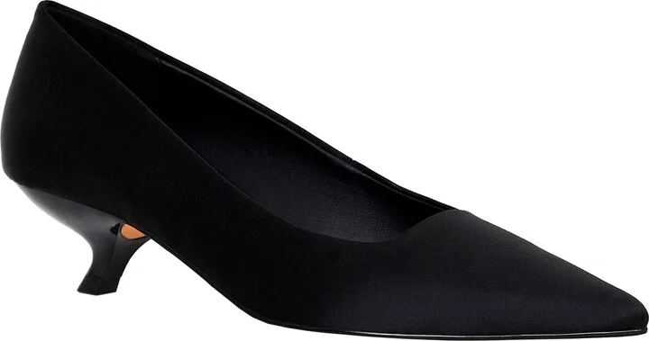 The Micro Heel Pointed Toe Pump