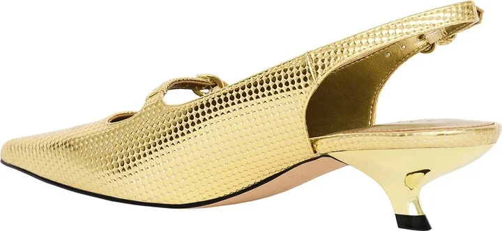 The Micro Heel Pointed Toe Slingback Pump - Image 3