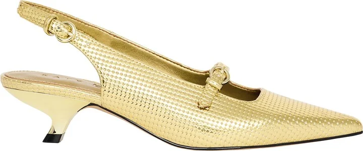The Micro Heel Pointed Toe Slingback Pump - Image 4
