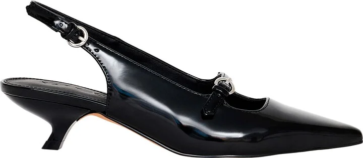 The Micro Heel Pointed Toe Slingback Pump - Image 3