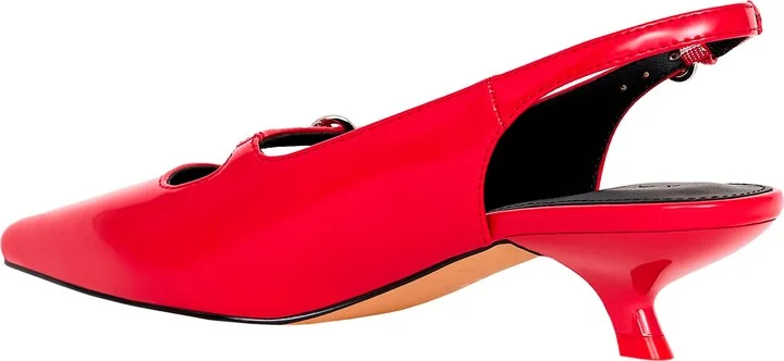 The Micro Heel Pointed Toe Slingback Pump - Image 8