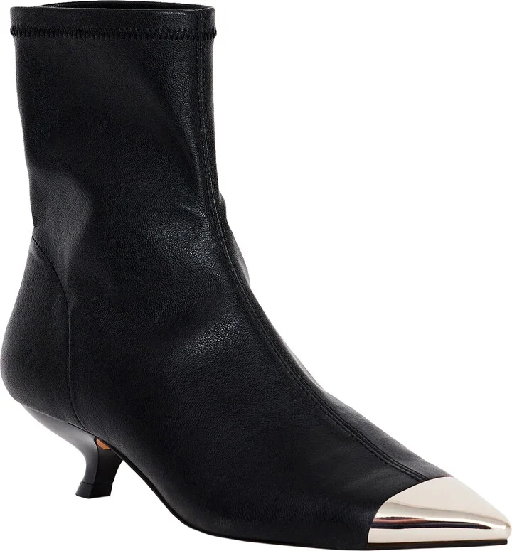 The Micro Heel Stretch Bootie