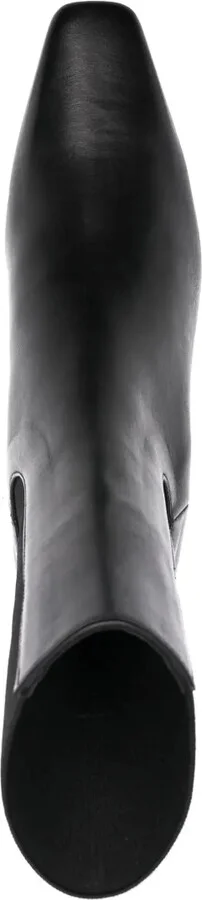 The Mid Heel leather boots - Image 4