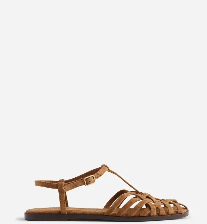 The Milano Fisherman Sandal in Suede