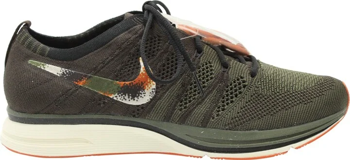 The Nike Flyknit Trainers in Olive Mesh