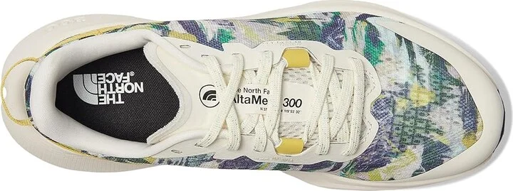 The North Face Altamesa 300 Women's Shoes White Dune/Crater Aqua : 8.5 B - Medium, Leather - Image 2