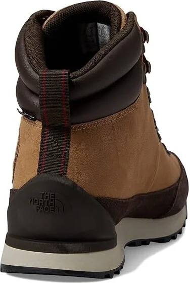 The North Face Back-To-Berkeley IV Leather WP Men's Shoes Almond Butter/Demitasse Brown : 7 D - Medium, Leather/Synthetic/Textile - Image 4