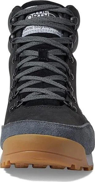 The North Face Back-To-Berkeley IV Leather WP Men's Shoes TNF Black/Asphalt Grey : 7 D - Medium, Leather/Synthetic/Textile - Image 2