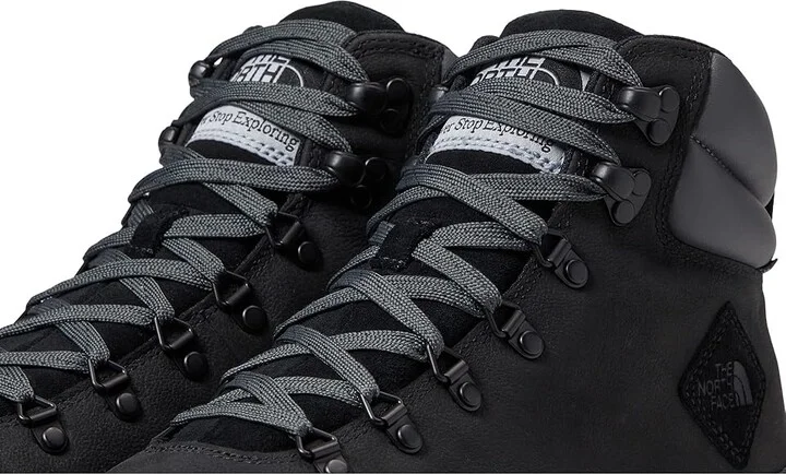 The North Face Back-To-Berkeley IV Leather WP Men's Shoes TNF Black/Asphalt Grey : 7 D - Medium, Leather/Synthetic/Textile - Image 5