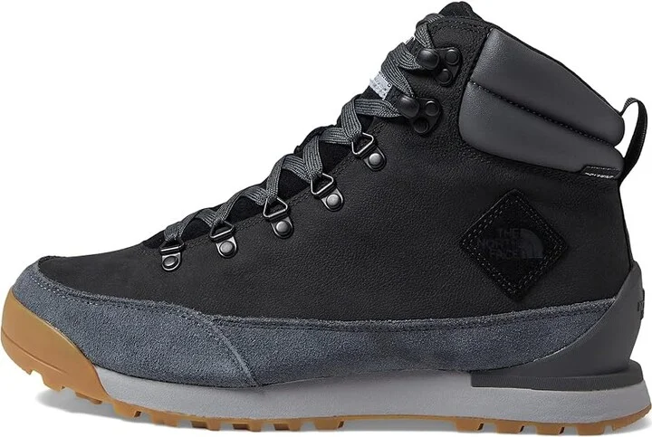 The North Face Back-To-Berkeley IV Leather WP Men's Shoes TNF Black/Asphalt Grey : 7 D - Medium, Leather/Synthetic/Textile - Image 6