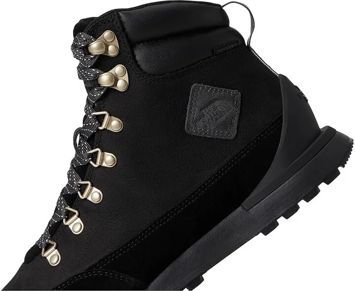 The North Face Back-To-Berkeley IV Leather WP Women's Shoes TNF Black/TNF Black : 5 B - Medium - Image 7