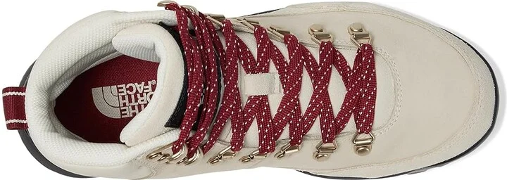 The North Face Back-To-Berkeley IV Leather WP Women's Shoes White Dune/TNF Black : 5 B - Medium - Image 2