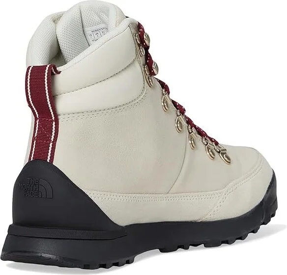 The North Face Back-To-Berkeley IV Leather WP Women's Shoes White Dune/TNF Black : 5 B - Medium - Image 4