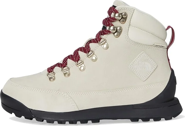 The North Face Back-To-Berkeley IV Leather WP Women's Shoes White Dune/TNF Black : 5 B - Medium - Image 6