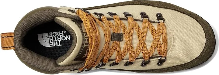 The North Face Back-To-Berkeley IV Textile WP Men's Shoes Gravel/New Taupe Green : 7 D - Medium, Leather - Image 2