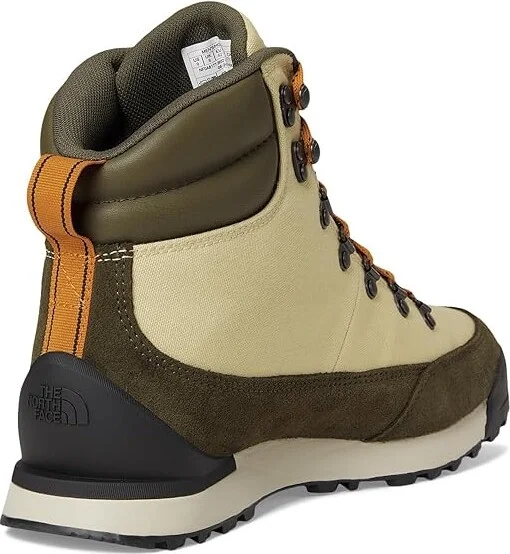 The North Face Back-To-Berkeley IV Textile WP Men's Shoes Gravel/New Taupe Green : 7 D - Medium, Leather - Image 4