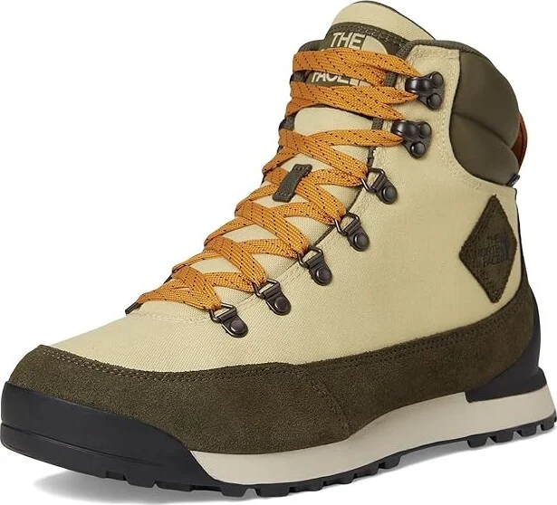 The North Face Back-To-Berkeley IV Textile WP Men's Shoes Gravel/New Taupe Green : 7 D - Medium, Leather - Image 5