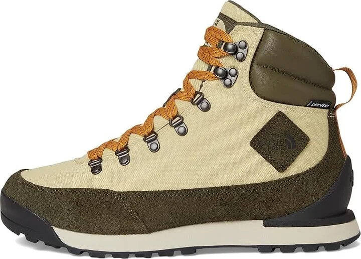 The North Face Back-To-Berkeley IV Textile WP Men's Shoes Gravel/New Taupe Green : 7 D - Medium, Leather - Image 6