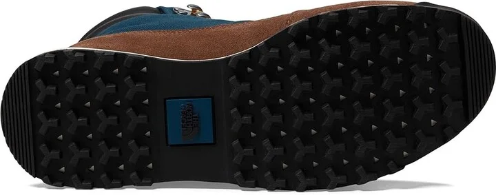 The North Face Back-To-Berkeley IV Textile WP Men's Shoes Shady Blue/Monks Robe Brown : 7 D - Medium, Leather/Textile - Image 3