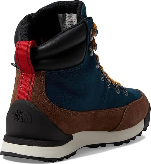 The North Face Back-To-Berkeley IV Textile WP Men's Shoes Shady Blue/Monks Robe Brown : 7 D - Medium, Leather/Textile - Image 4