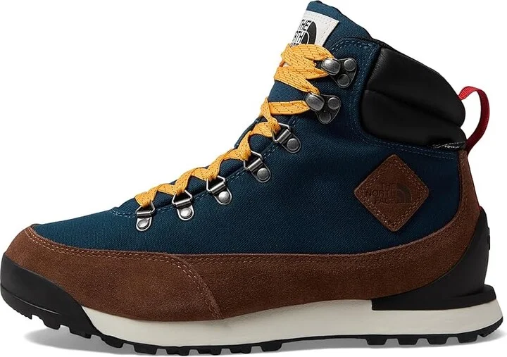The North Face Back-To-Berkeley IV Textile WP Men's Shoes Shady Blue/Monks Robe Brown : 7 D - Medium, Leather/Textile - Image 5