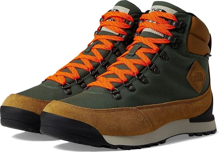 The North Face Back-To-Berkeley IV Textile WP Men's Shoes Thyme/Utility Brown : 7 D - Medium, Leather/Textile